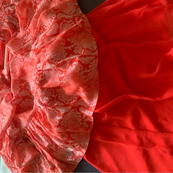 MICHAEL Michael Kors Julia Coral Snake Printed Dress - Picture 7 of 8